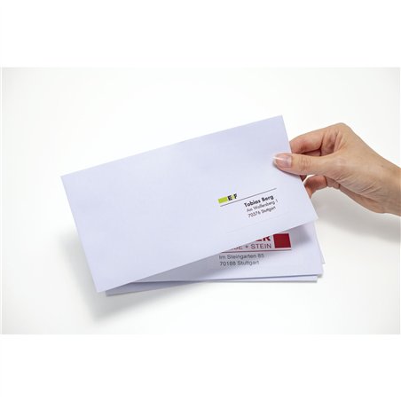 Herma Prem. etichette bian.70x37 100 fogli DIN A4 2400 pezzi 4464