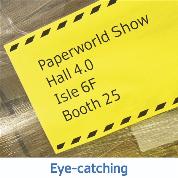 Herma etichette gialle 45,7x21,2 20 fogli DIN A4 960 pezzi 4366