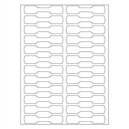 Herma etichette big. 10x49 25 fogli 111x170 600 pezzi 2510