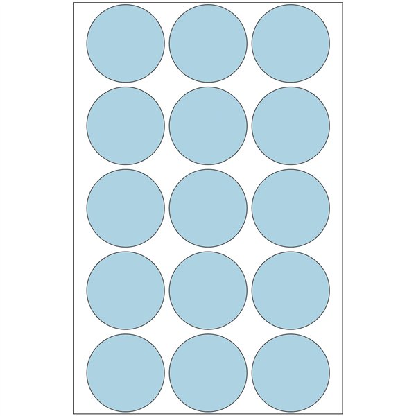 Herma etich.multiuso blu rot. 32 32 fogli 111x170 480 pezzi 2273