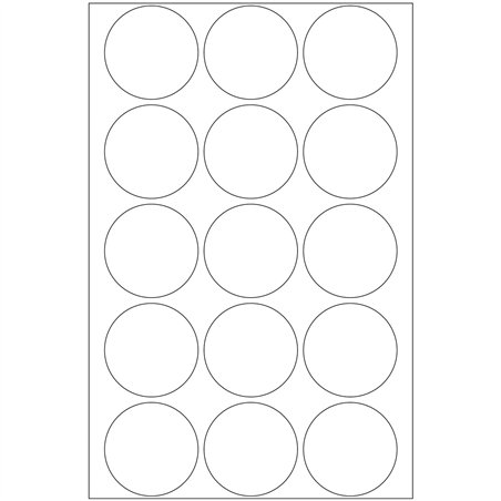 Herma etich. chiusura rotonde 32 16 fogli 111x170 240 pezzi  2277