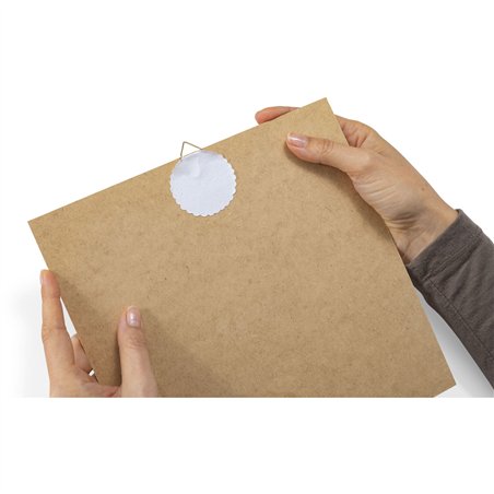 10x1 Herma gancio per foto    45 idrosolubile gommato      5749