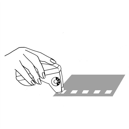 Herma Vario colla a nastro nero                        1030