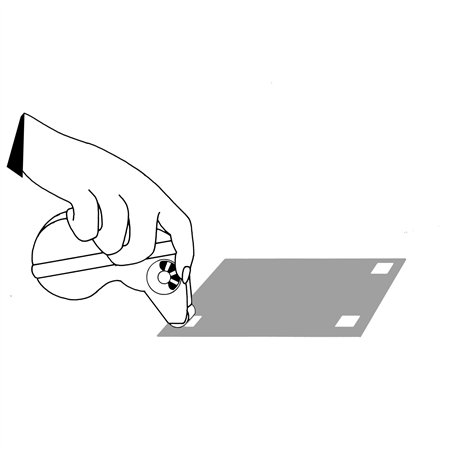 Herma Vario colla a nastro nero                        1030