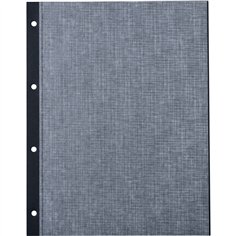 Herma cartoncino da foto nero 20 fogli 7577 2