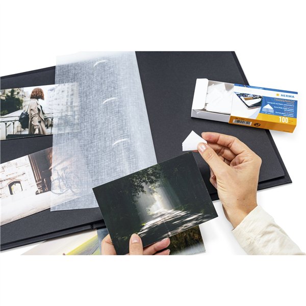 Herma Transparol Photo Corners XXL  100 pcs               1302