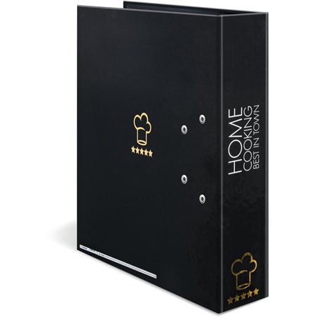 Herma raccoglitore per ricette nero Home Cooking DIN A4   19668