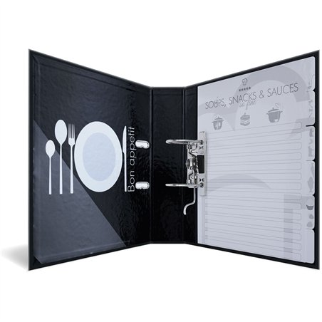 Herma raccoglitore per ricette nero Home Cooking DIN A4   19668