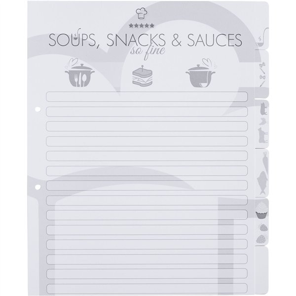 Herma raccoglitore per ricette nero Home Cooking DIN A4   19668