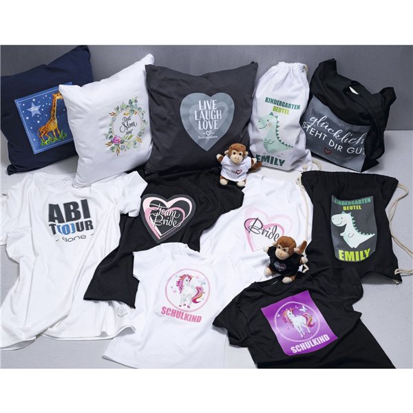 Herma pellicola per magliette A4 per tess. chiari+bia.20 fo. 4525