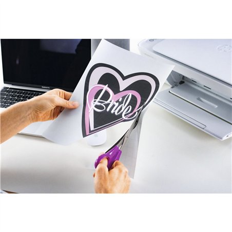 Herma T-Shirt pellicola A4 per tessuti neri e scuri 10 fo. 4527