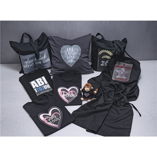 Herma T-Shirt pellicola A4 per tessuti neri e scuri 10 fo. 4527