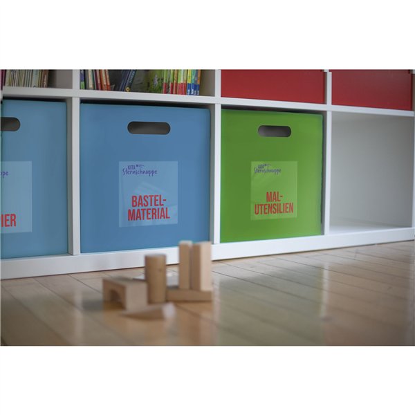 Herma etichette trasp.  210X297 100 fogli DIN A4 80 pezzi 10783