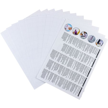 Herma T-Shirt Folie A4 für helle + weiße Textilien 10 Blatt  4524