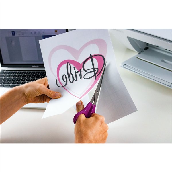 Herma T-Shirt Folie A4 für helle + weiße Textilien 10 Blatt  4524