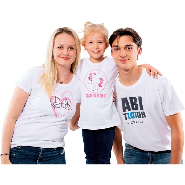 Herma T-Shirt Folie A4 für helle + weiße Textilien 10 Blatt  4524