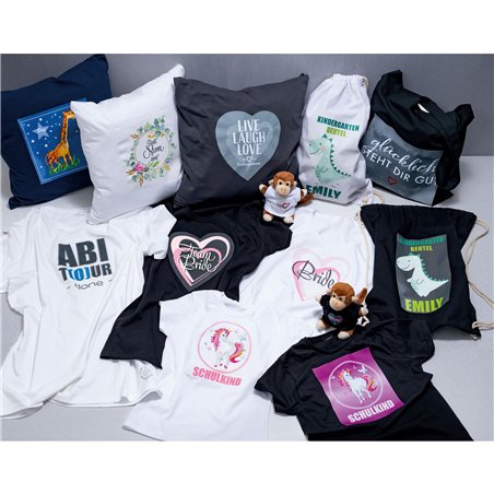 Herma T-Shirt Folie A4 für helle + weiße Textilien 10 Blatt  4524