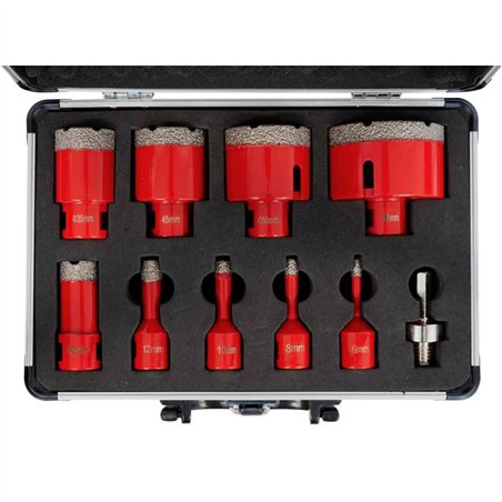 Holzmann DTBKS6-68 vacuum brazed diamond drill set