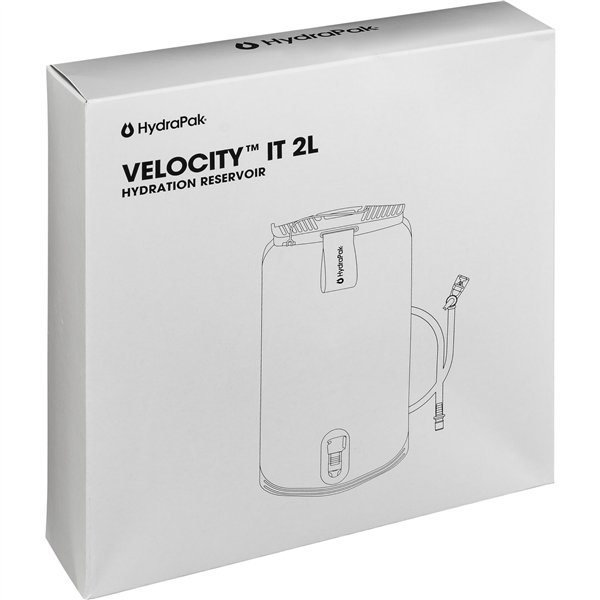 Hydrapak Velocity IT 2L sacca idrica grigio