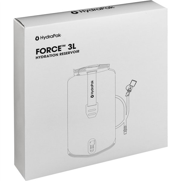 Hydrapak FORCE 3L sacca idrica marrone scuro