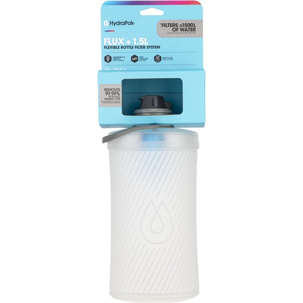 Hydrapak Flux 1,5L borraccia pieghevole bianco