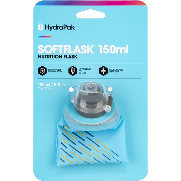 Hydrapak Softflask 150ml borraccia pieghevole blu
