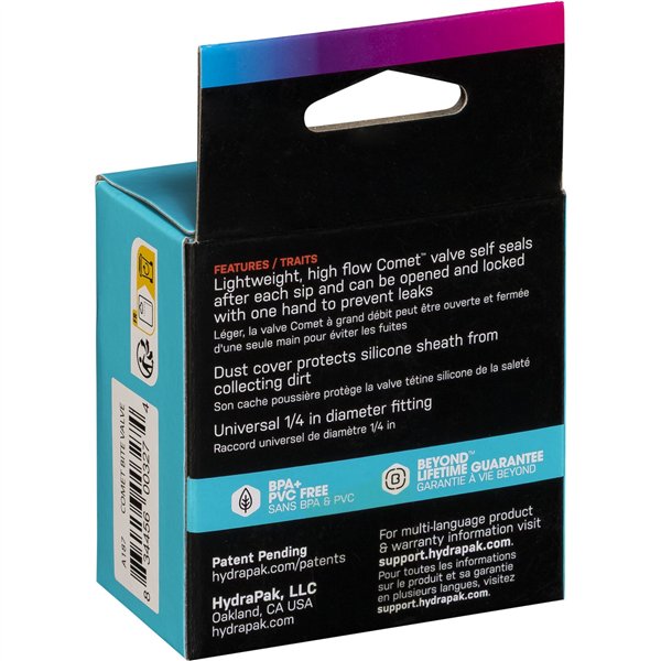 HydraPak Comet bite valve