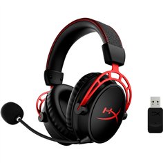 HyperX Cloud Alpha Headset schwarz-rot, wireless