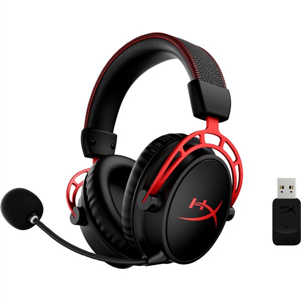 HyperX Cloud Alpha Headset schwarz-rot, wireless