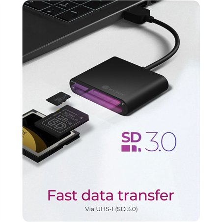 ICY BOX IB-CR301-C3 type C USB 3.0 lettore sched.mu.