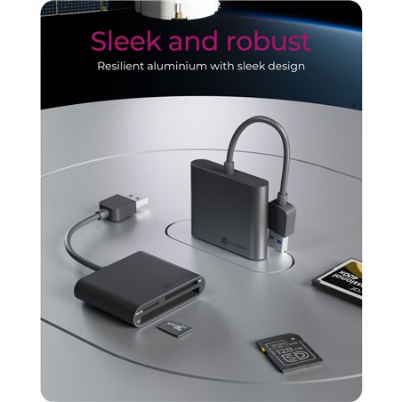 ICY BOX IB-CR301-C3 type C USB 3.0 lettore sched.mu.