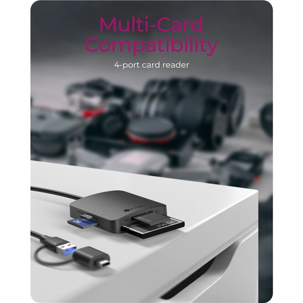 ICY BOX IB-CR302-CU3 USB 3.2 Gen 1 lettore schede