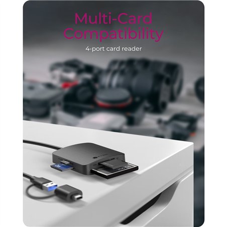 ICY BOX IB-CR302-CU3 USB 3.2 Gen 1 lettore schede