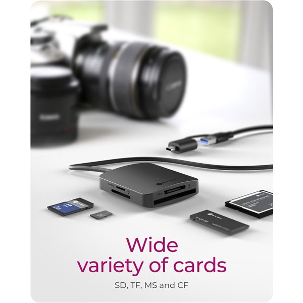 ICY BOX IB-CR302-CU3 USB 3.2 Gen 1 lettore schede