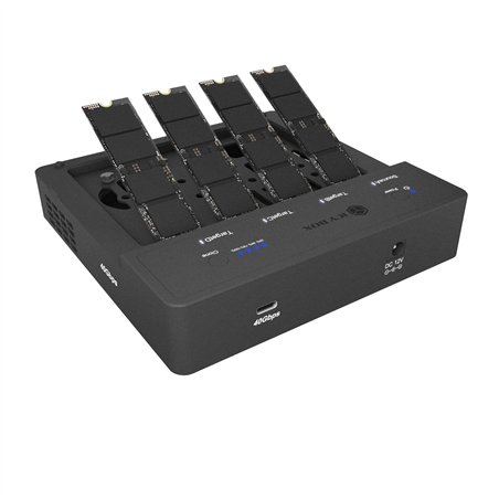 ICY BOX IB-4013MCL-C4 Docking clone stat. M2 NVMe SSD