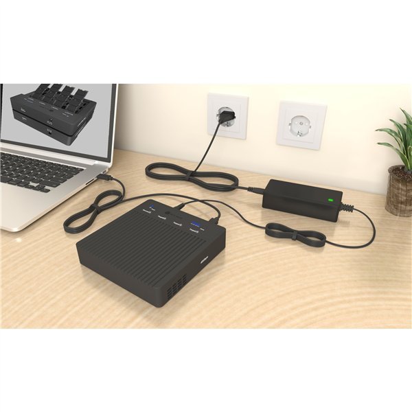 ICY BOX IB-4013MCL-C4 Docking clone stat. M2 NVMe SSD