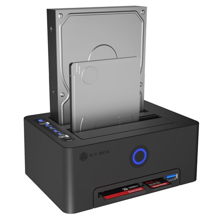 ICY BOX IB-1233CL-CR Docking clone station