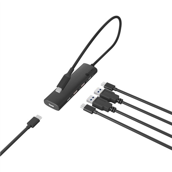 ICY BOX IB-HUB1437-CPD Tisch-Hub 4x USB 3.0 Type-A