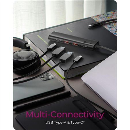 ICY BOX IB-HUB1437-CPD Tisch-Hub 4x USB 3.0 Type-A