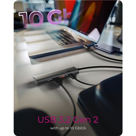 ICY BOX IB-HUB1437-CPD Tisch-Hub 4x USB 3.0 Type-A