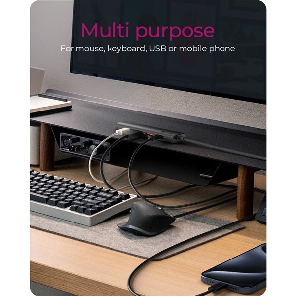 ICY BOX IB-HUB1437-CPD Tisch-Hub 4x USB 3.0 Type-A