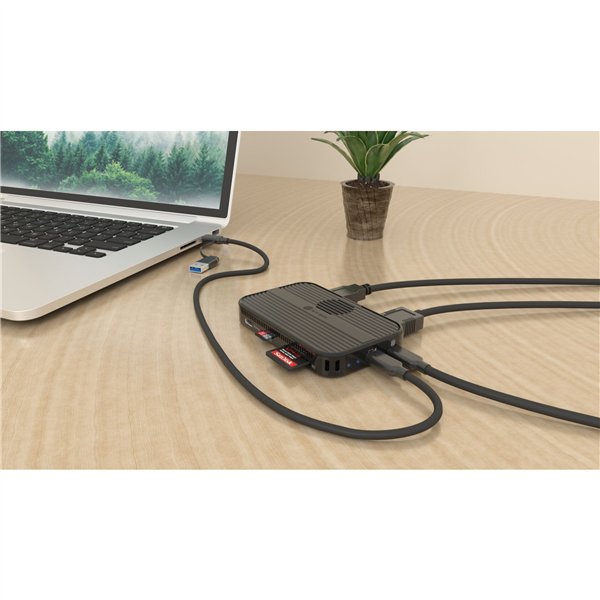 ICY BOX IB-DK4071M-CU31 Multi Dockingstation