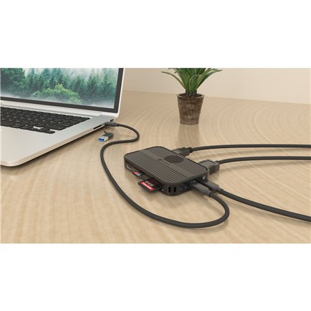 ICY BOX IB-DK4071M-CU31 Multi Dockingstation