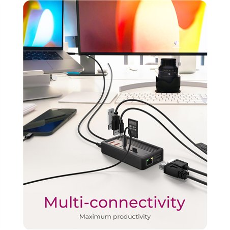 ICY BOX IB-DK4072M-CU31 10-in-1 Dockingstation