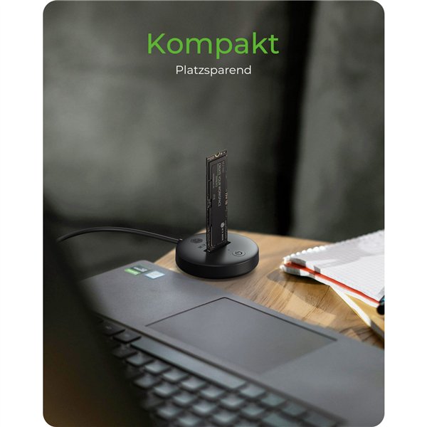 ICY BOX IB-1610MCD-C31 DockingStation M.2 NVMe&SATA SSD