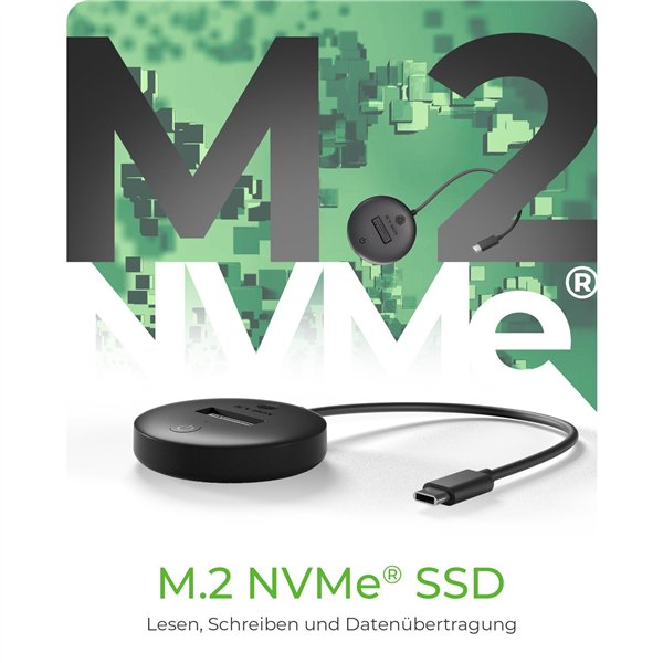 ICY BOX IB-1610MCD-C31 DockingStation M.2 NVMe&SATA SSD