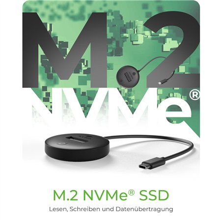 ICY BOX IB-1610MCD-C31 DockingStation M.2 NVMe&SATA SSD