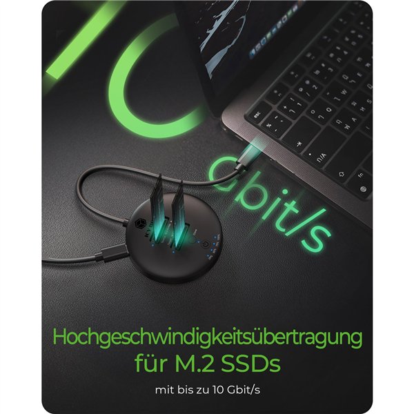 ICY BOX IB-1612MCL-C31 DockingStation M.2 NVMe&SATA SSD