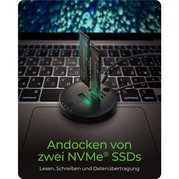 ICY BOX IB-1612MCL-C31 DockingStation M.2 NVMe&SATA SSD