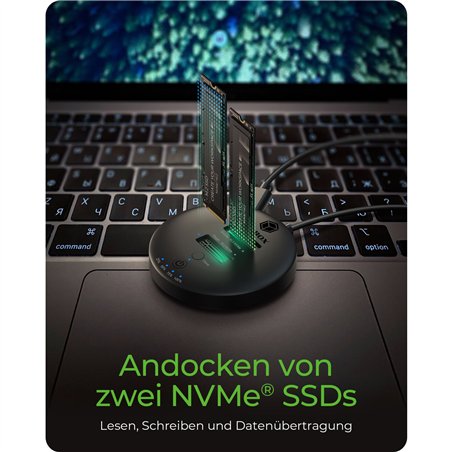 ICY BOX IB-1612MCL-C31 DockingStation M.2 NVMe&SATA SSD